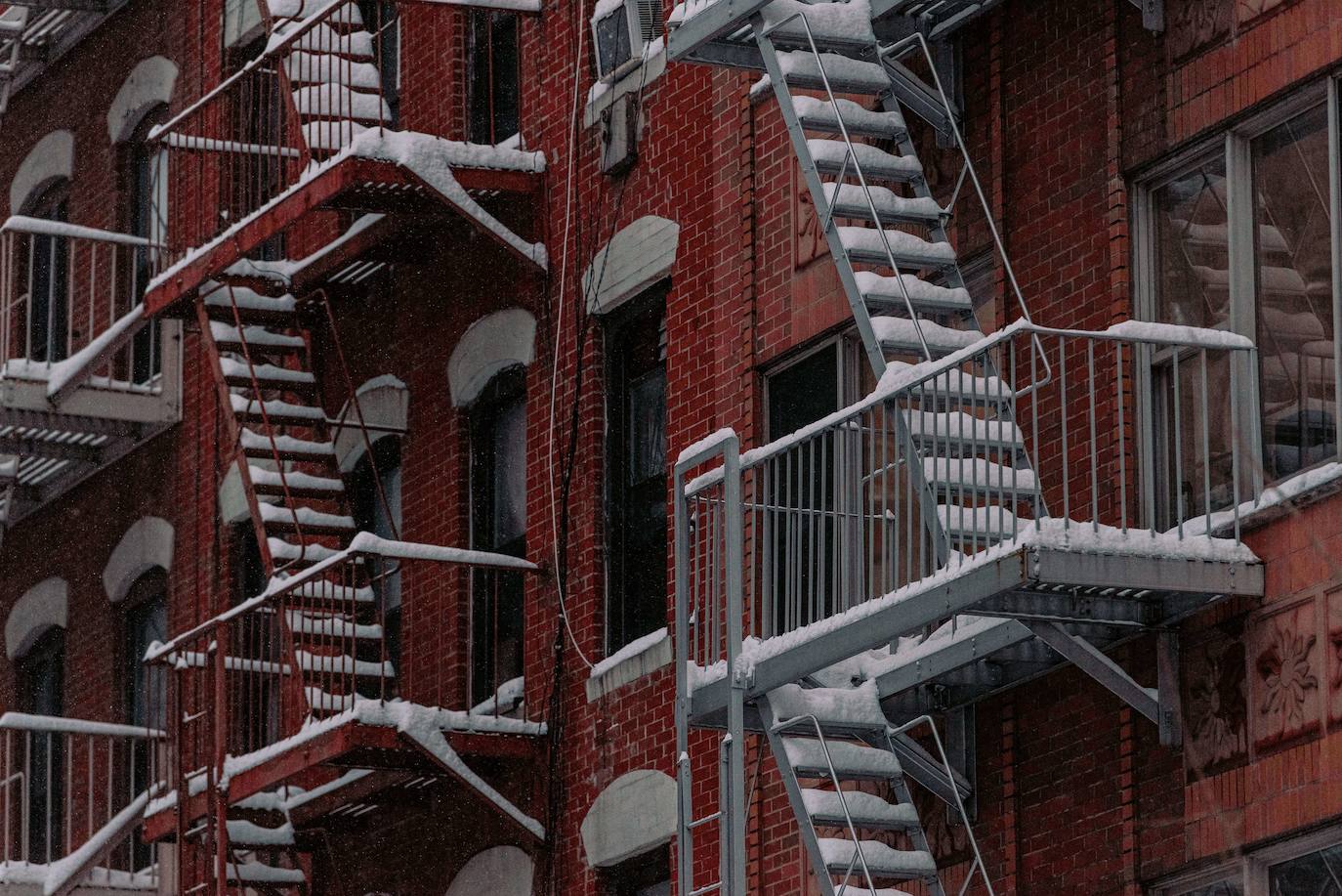 Fotos: La primera gran nevada del año en Nueva York