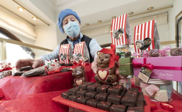 Bombones y demás productos de La Peña Dulce.