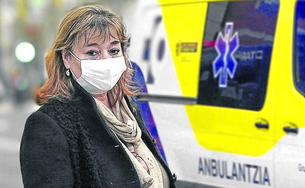 Rosa García López, médico de Emergencias. 