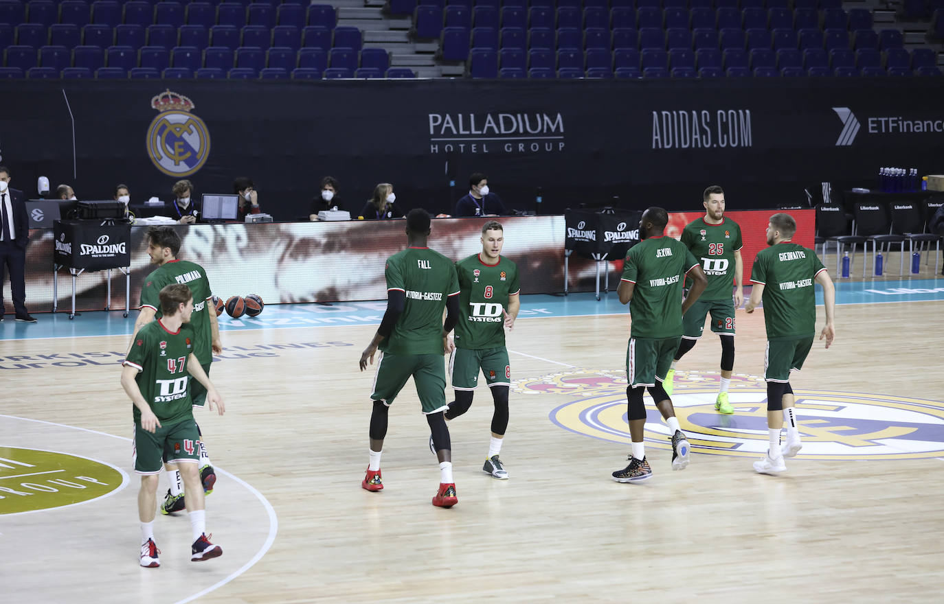 Fotos: El Real Madrid - TD Systems Baskonia, en fotos
