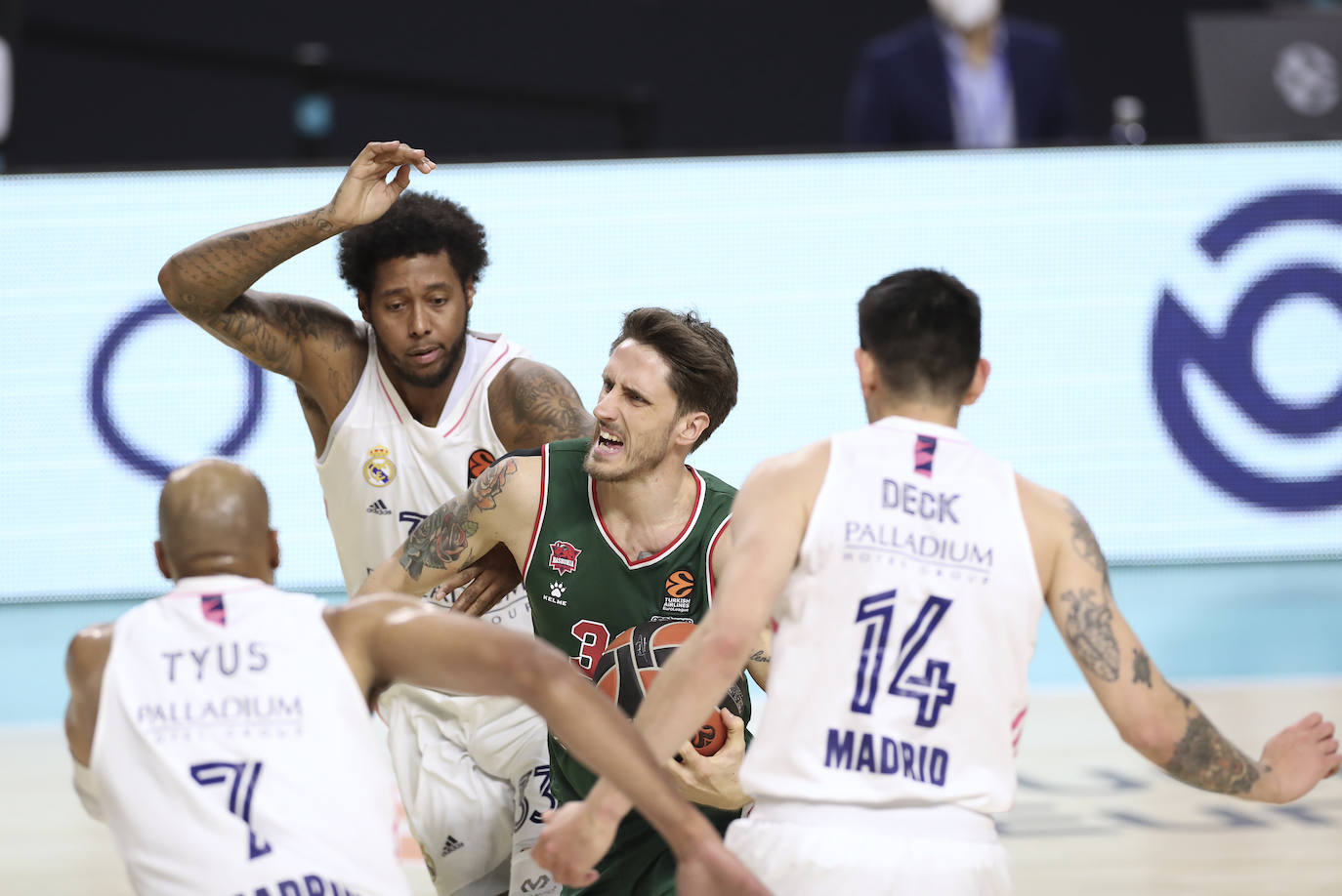 Fotos: El Real Madrid - TD Systems Baskonia, en fotos