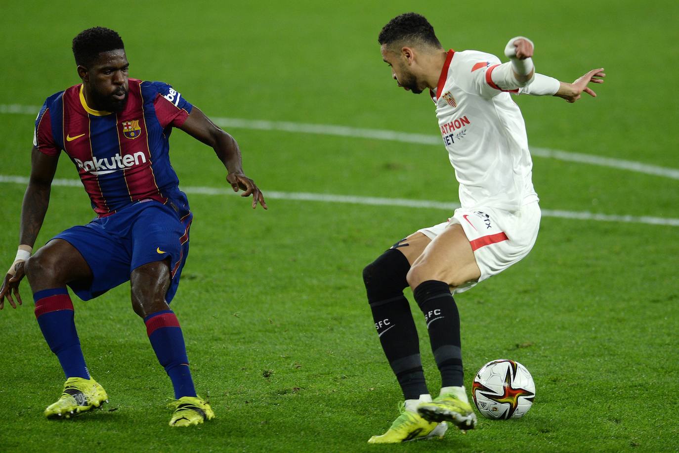 Fotos: Las mejores imágenes del Sevilla-Barcelona