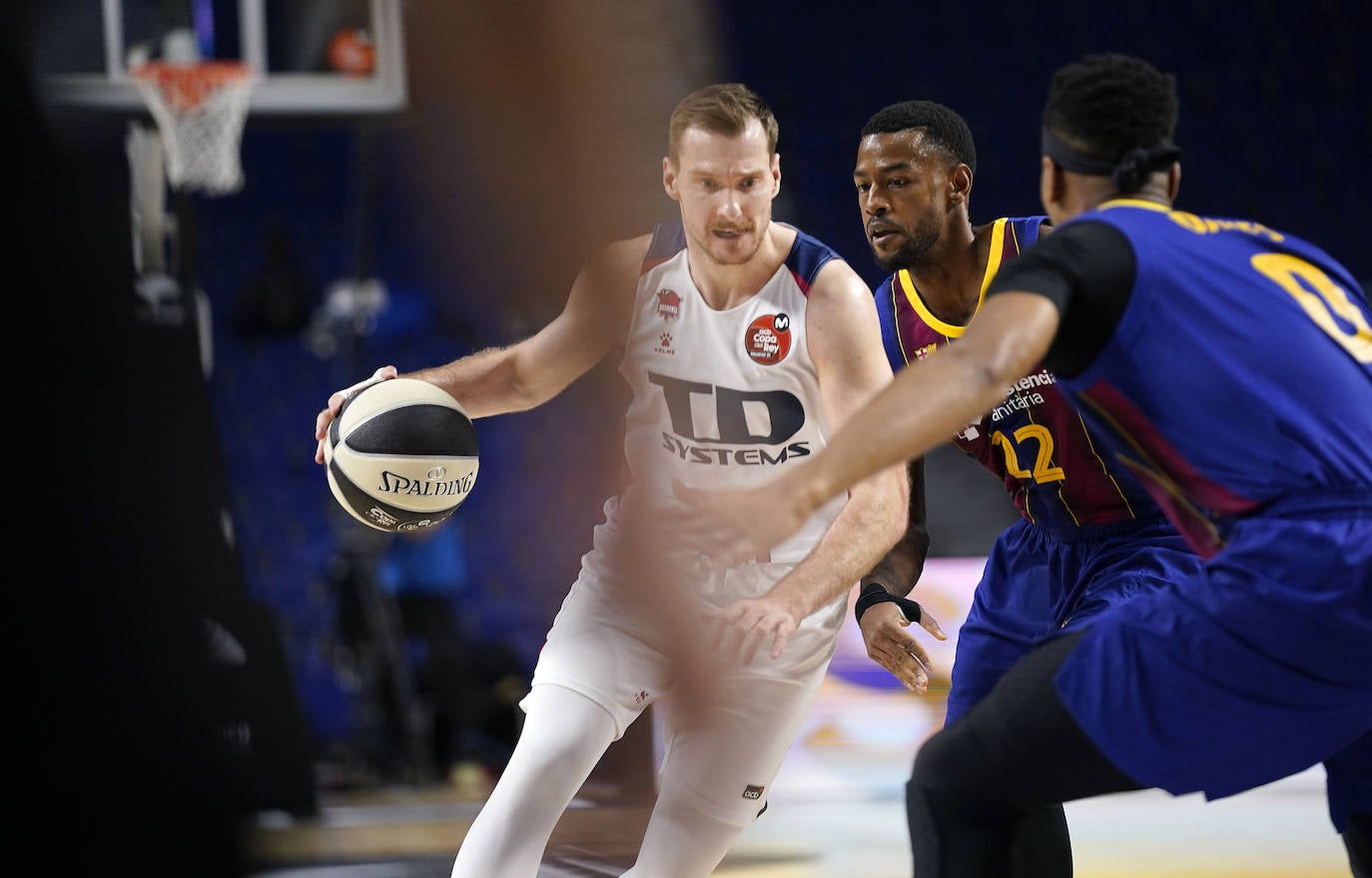 Fotos: Las mejores imágenes del Barcelona - TD Systems Baskonia de la semifinal de la Copa del Rey2021