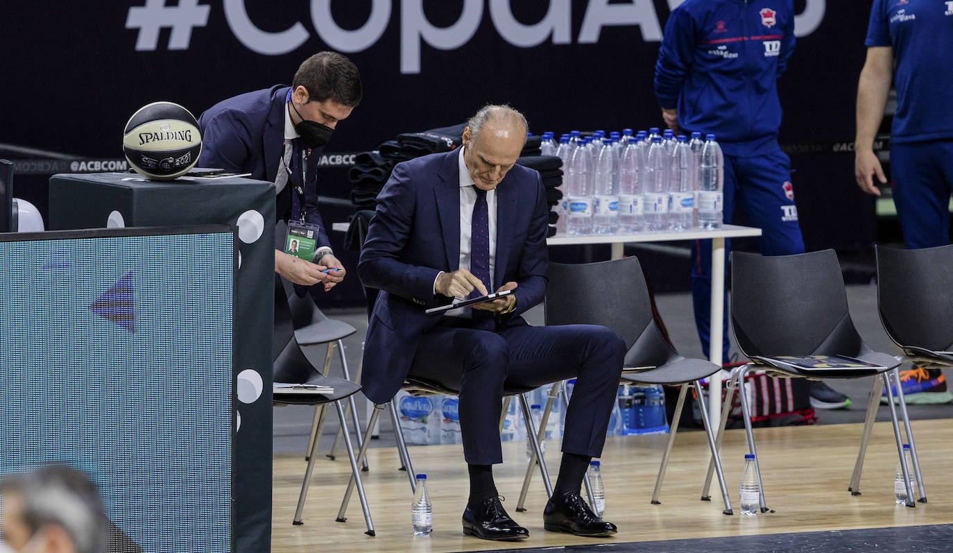 Fotos: Las mejores imágenes del Barcelona - TD Systems Baskonia de la semifinal de la Copa del Rey2021