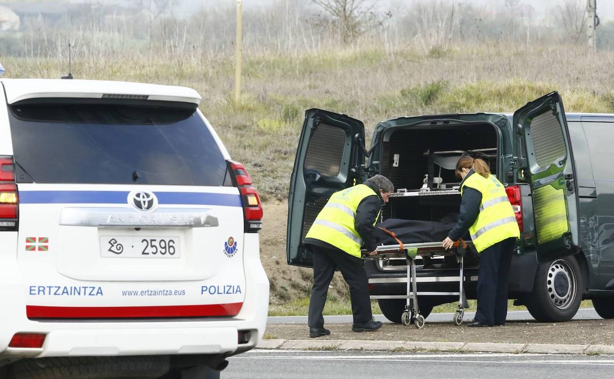 Accidente mortal en una carretera de Álava. 