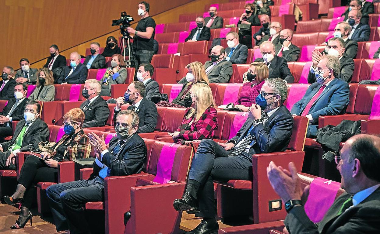 La entrega de premios se llevó a cabo en el auditorio del Museo Guggenheim, con aforo reducido y todas las medidas sanitarias.