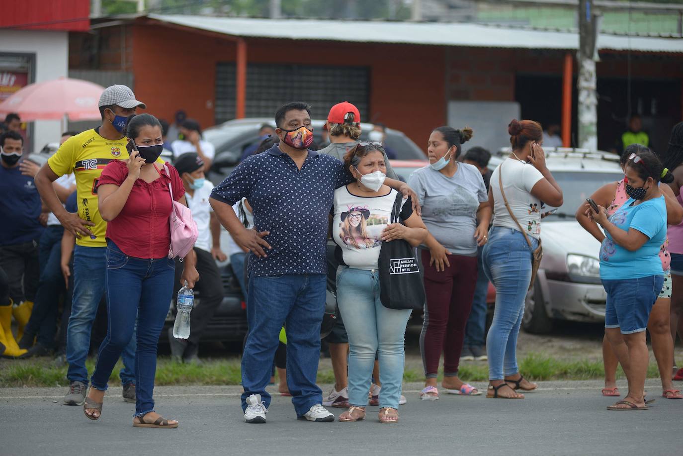 Fotos: Despliegue militar tras un motín en la cárcel de Guayaquil en Ecuador