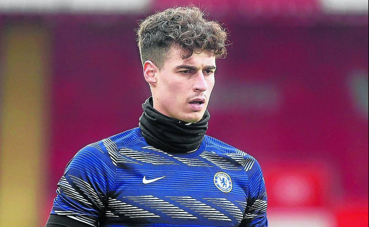 Kepa Arrizabalaga busca recuperar la titularidad perdida en el Chelsea. 