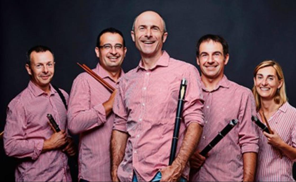 Bilboko Udal Txisttulari banda.