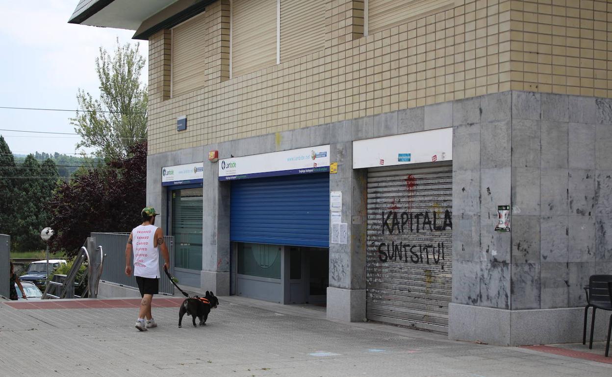 Espacio que ocupará la ludoteca en el antiguo gimnasio. 