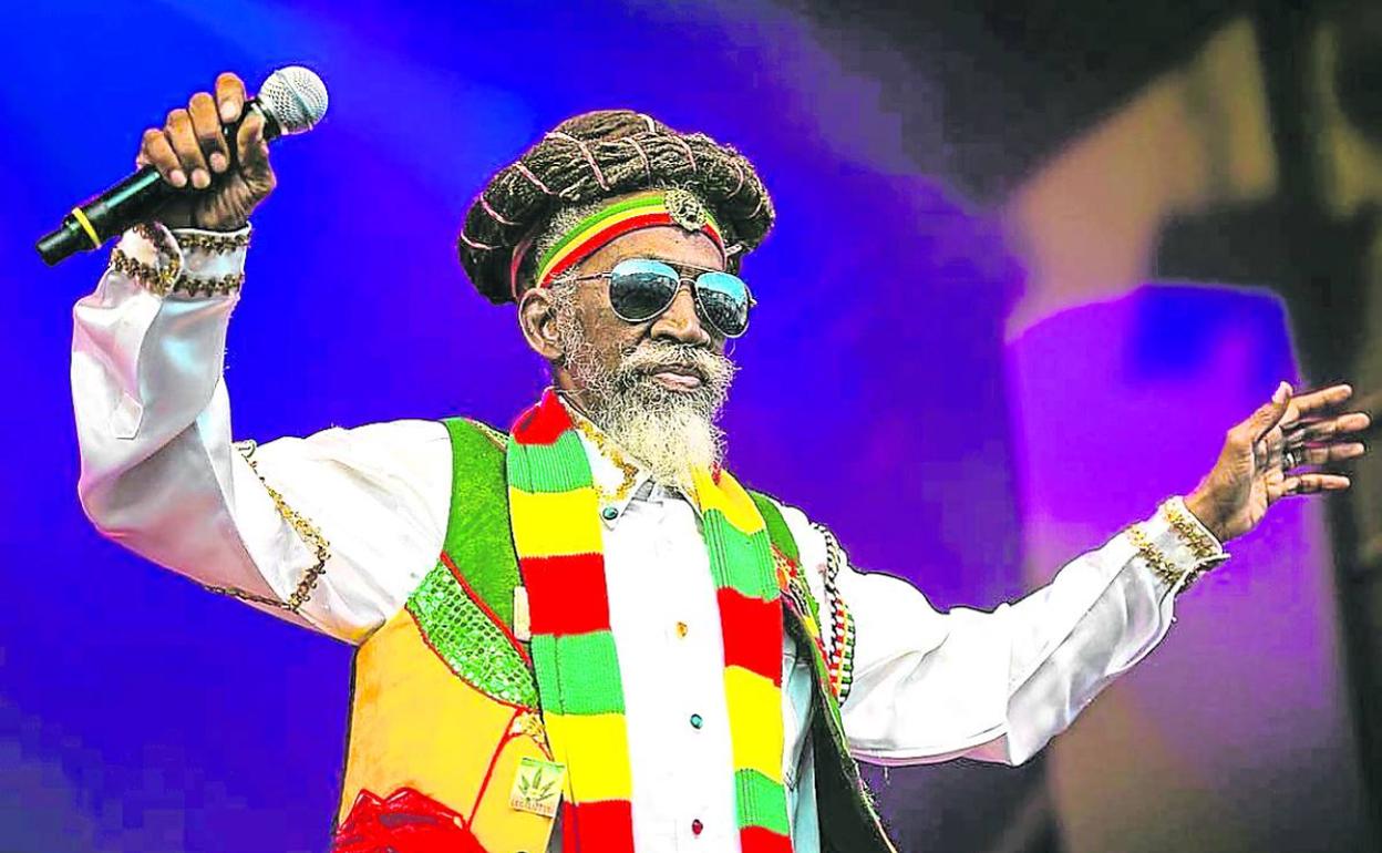 Bunny Wailer, en concierto. 