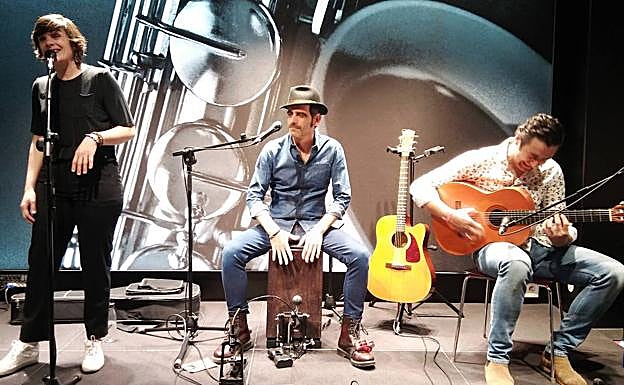 Etchegoyen, Levatois y Jiménez en 'Maite'. 