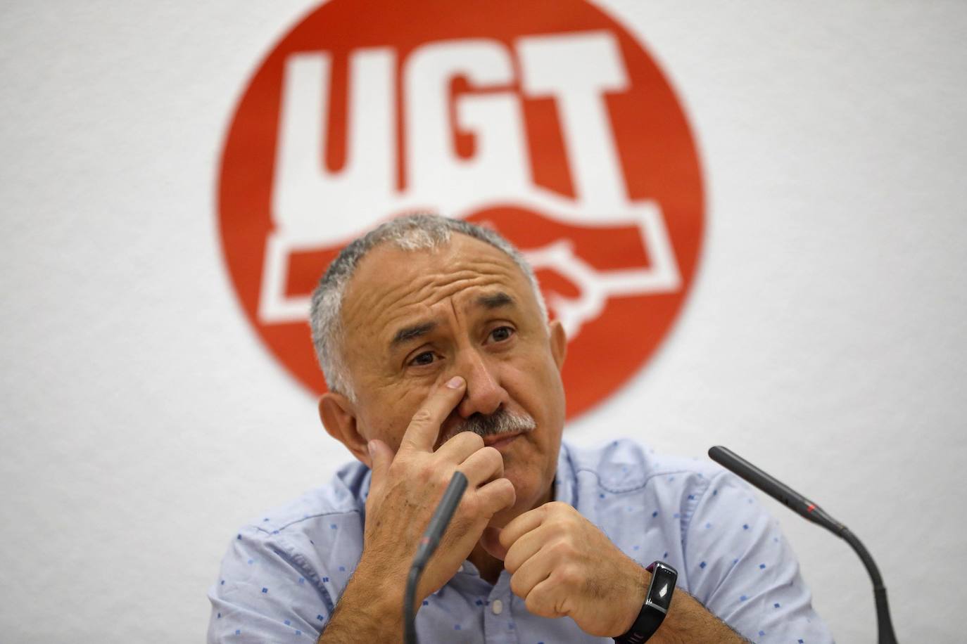 Pepe Álvarez, secretario general de UGT.