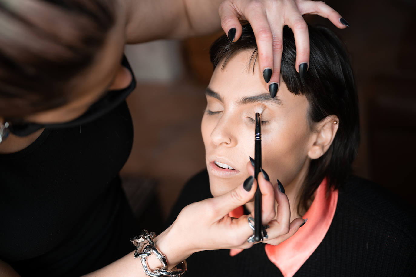 Maquillaje a cargo de Argiñe Valluerca.