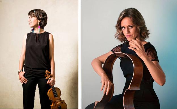 Amandine Beyer y Sol Gabetta.