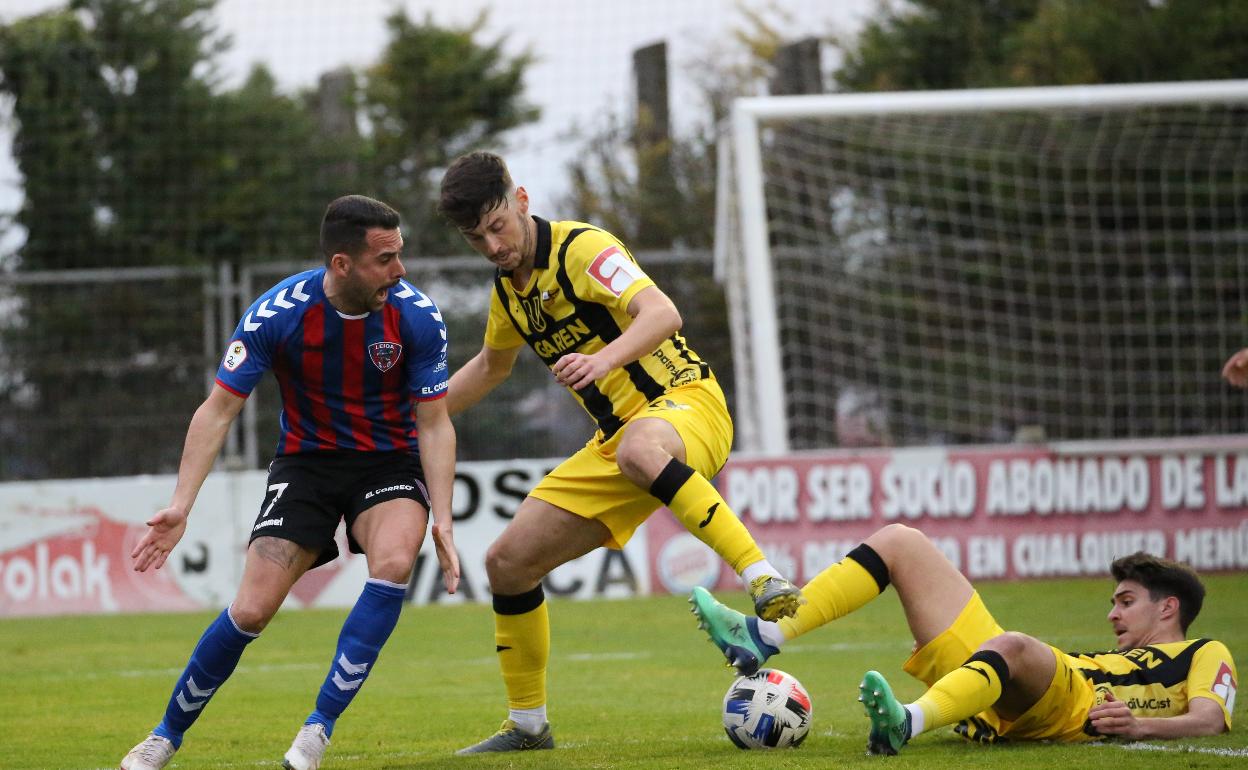 El Portugalete venció al Leioa en su último encuentro disputado en Sarriena (1-2) 