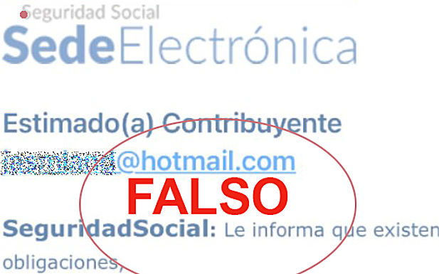 La Seguridad Social alerta de posibles estafas vía SMS y correo electrónico