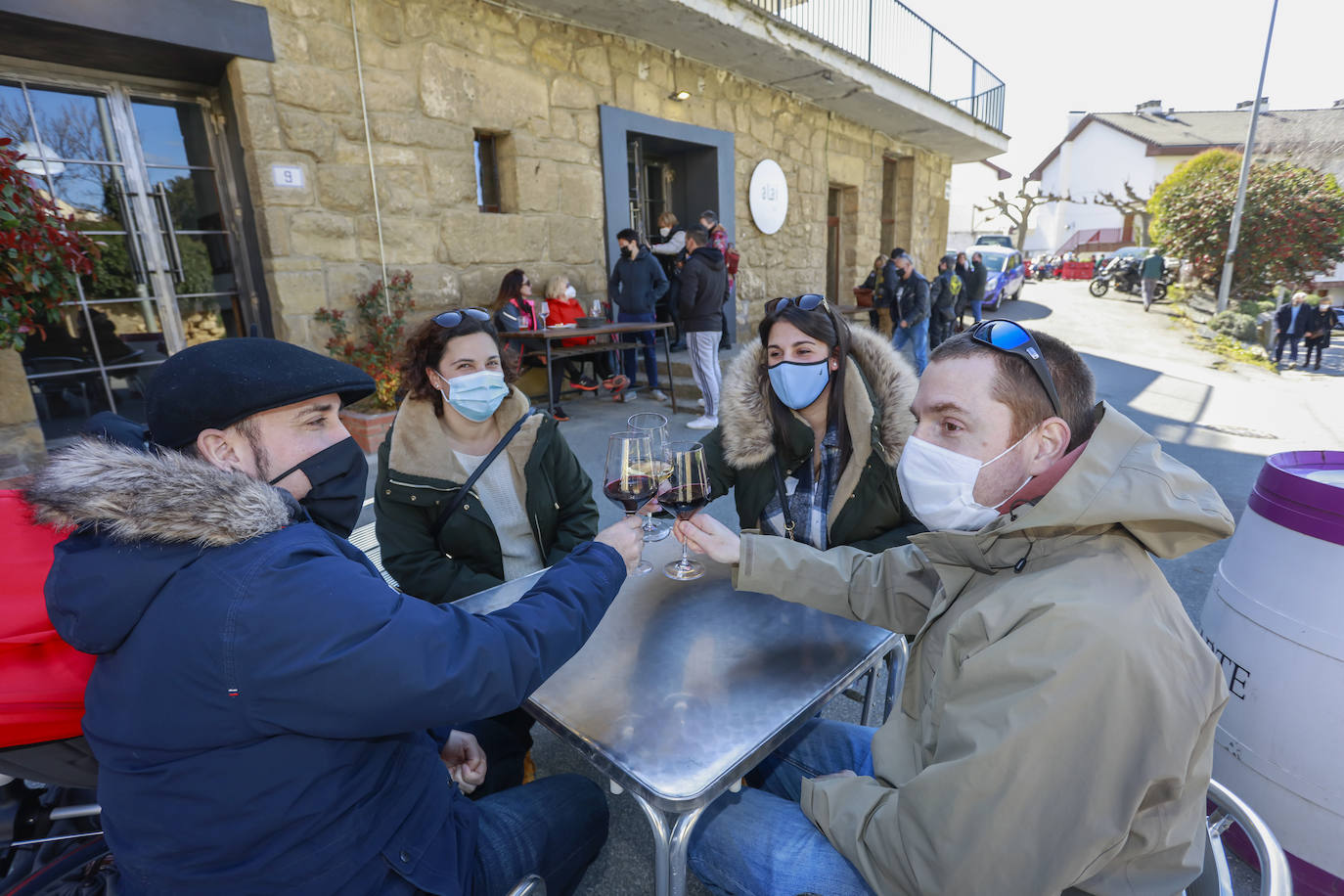 Fotos: Rioja Alavesa cuelga el cartel de ‘completo’