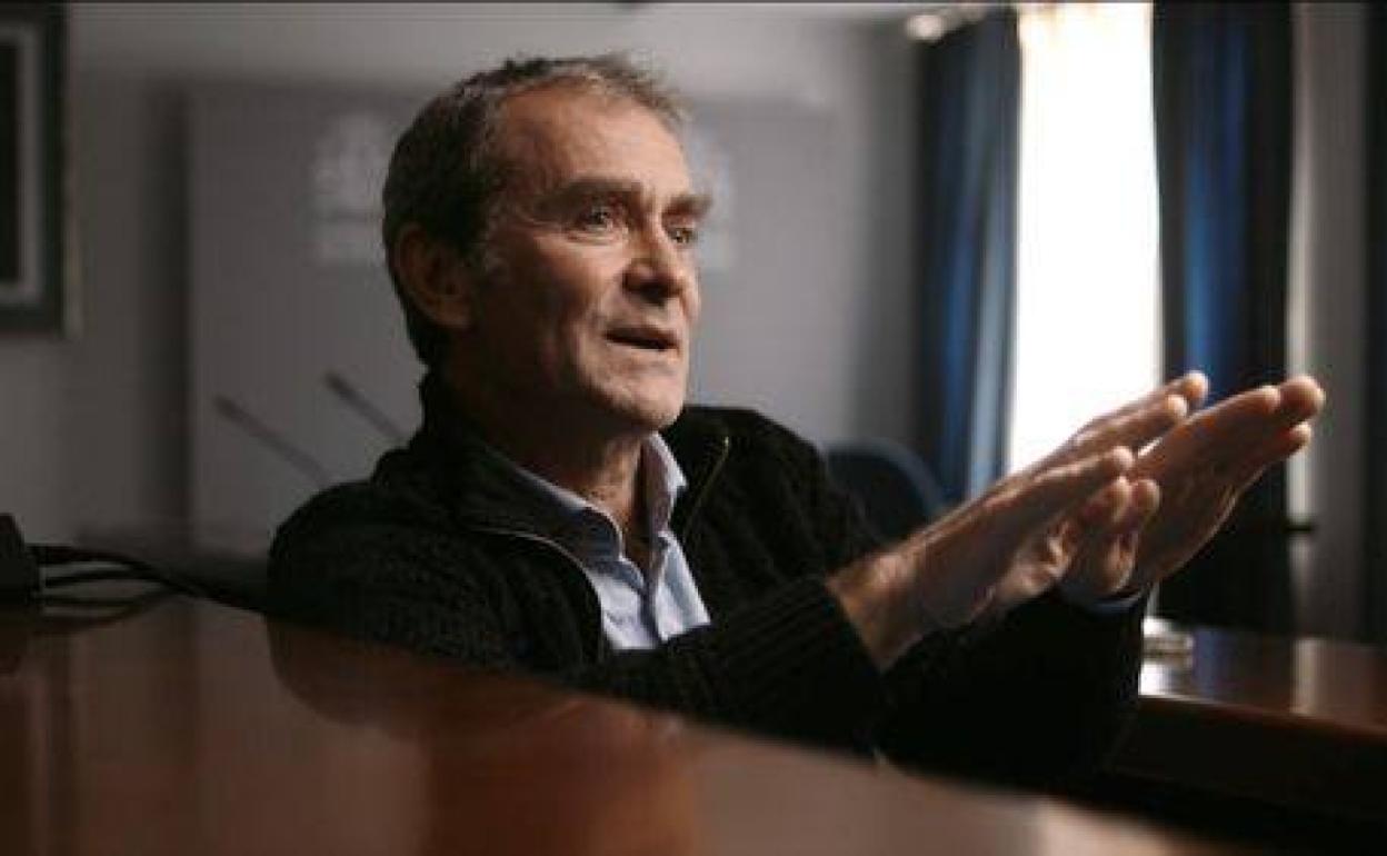 Fernando Simón, durante la entrevista.