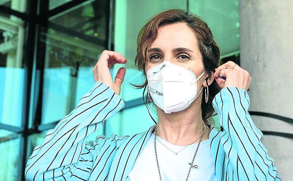 La candidata de Más Madrid al 4-M, Mónica García. 