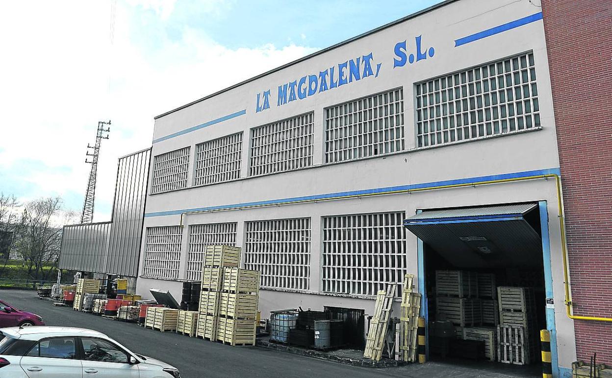 La Magdalena, la empresa de maquinaria agrícola condenada por el Superior vasco. 