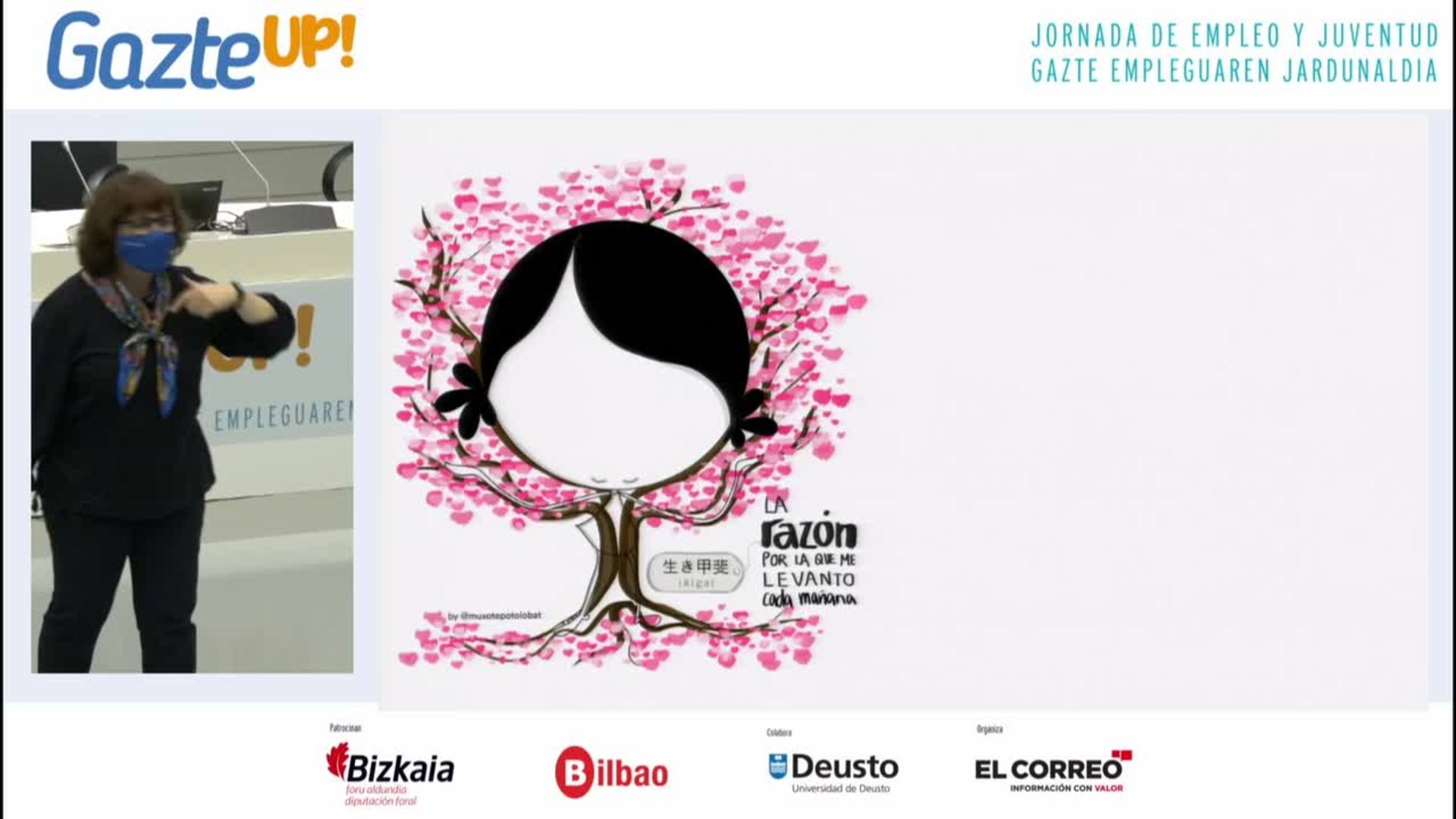 Ponencia de Arantza Echaniz en GazteUP! 2021