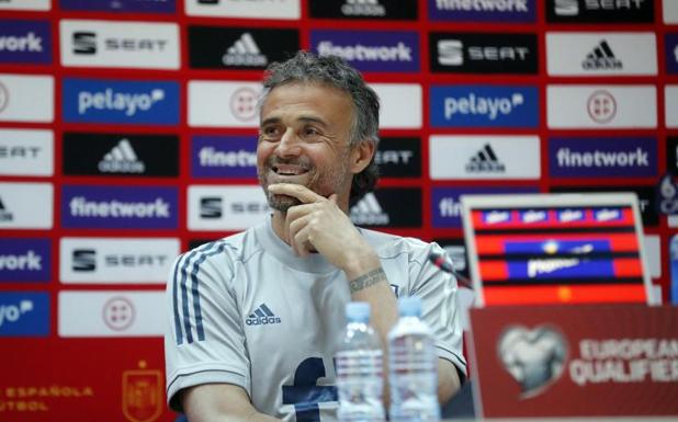 Luis Enrique: «Ante Grecia hicimos el mejor partido defensivo de mi carrera»