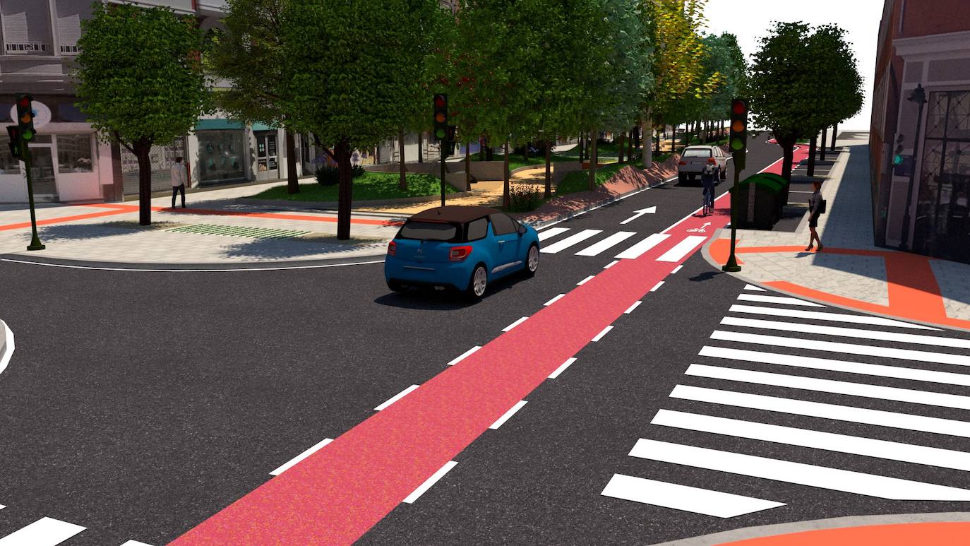 Fotos: Así quedará la calle María Díaz de Haro