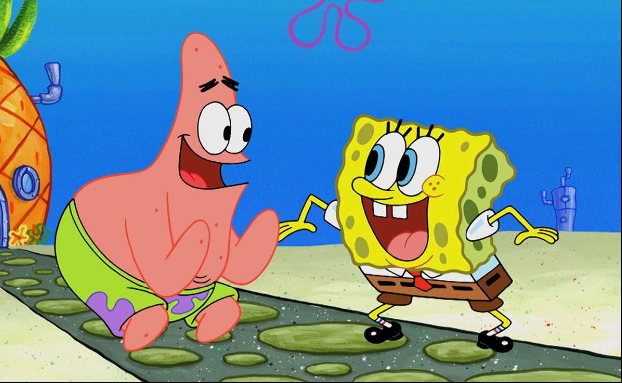 'Bob Esponja'-ren bi atal erretiratu dituzte Estatu Batuetan, sentsibilitateak zauritzeagatik