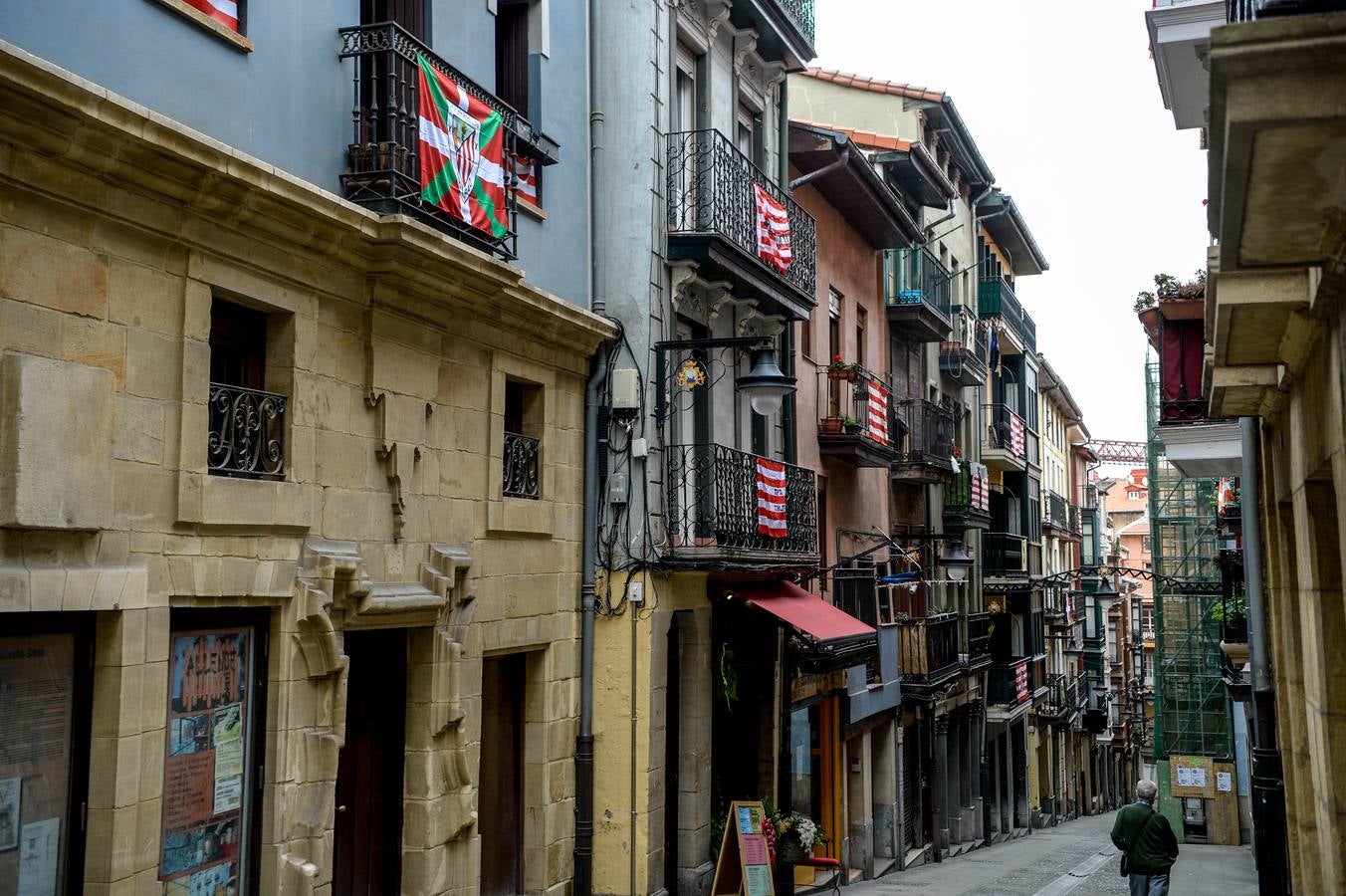 Calle Victor Chavarri en Portugalete.