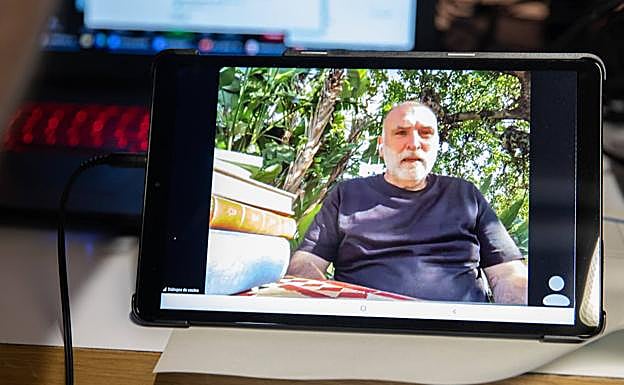 José Andrés intervino desde Estados Unidos.