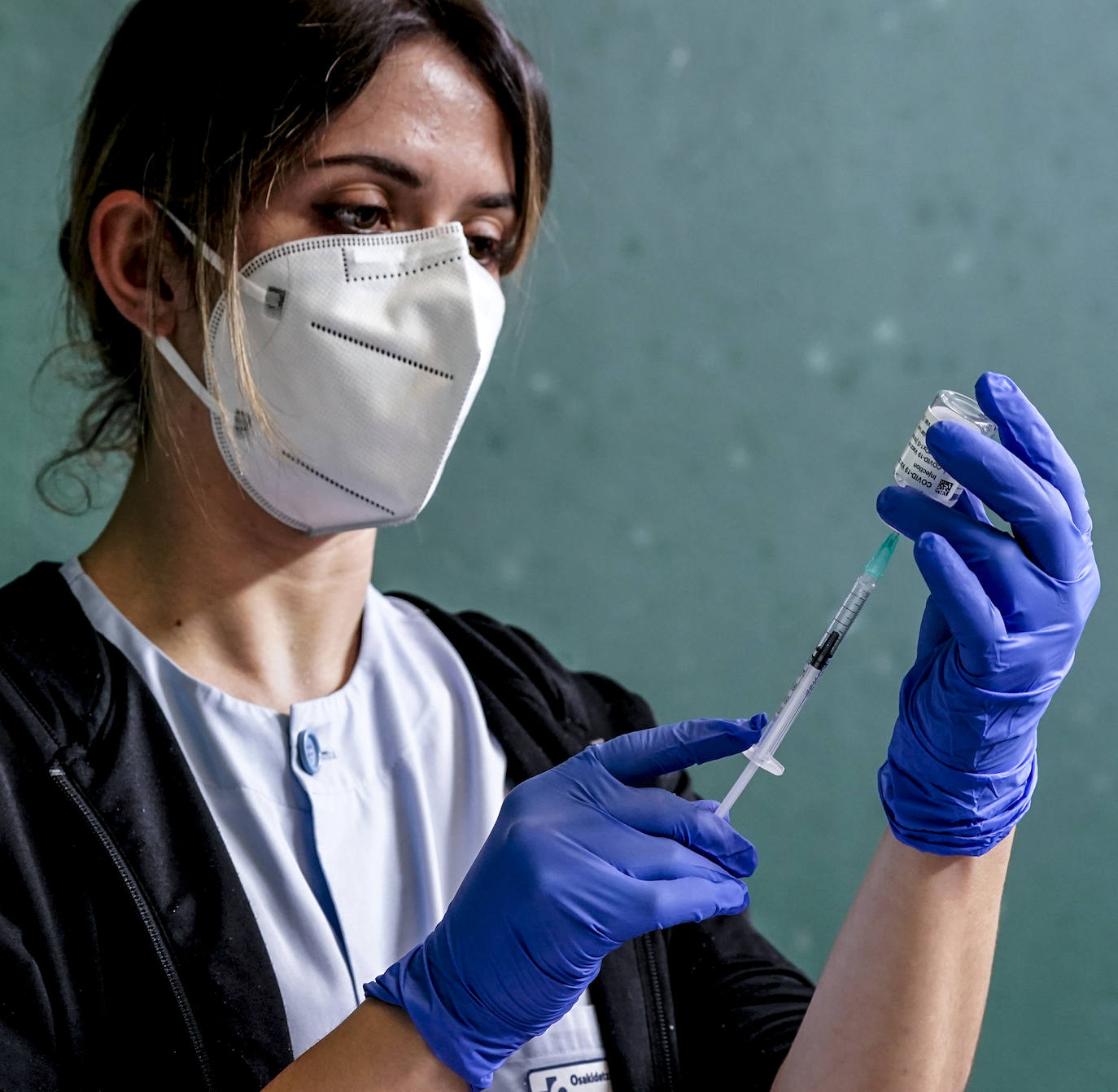 Fotos: Arranca la inmunización en el &#039;vacunódromo&#039; de Lakua