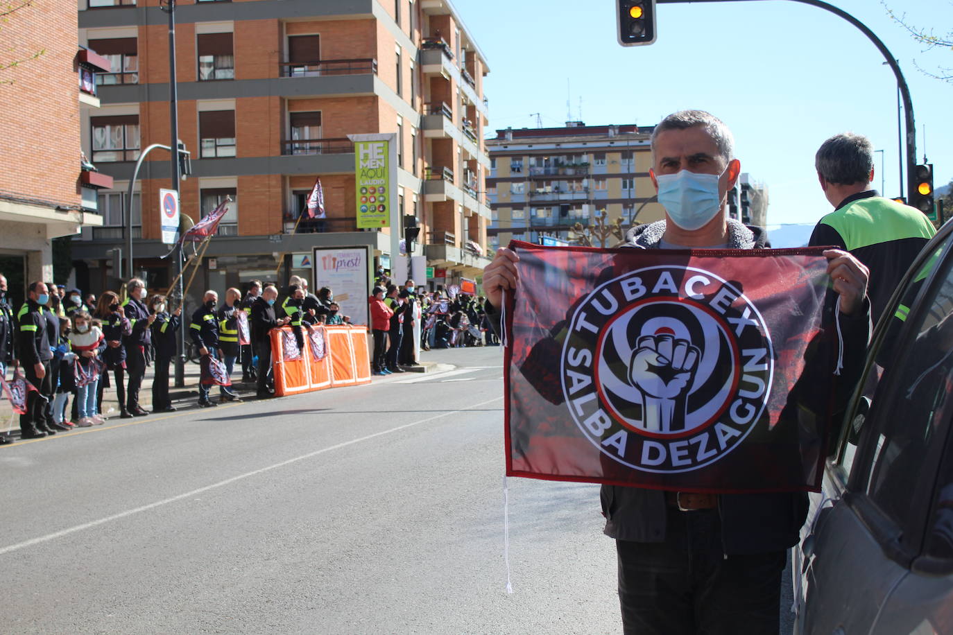 Fotos: Salida de la tercera etapa de la Itzulia desde Amurrio