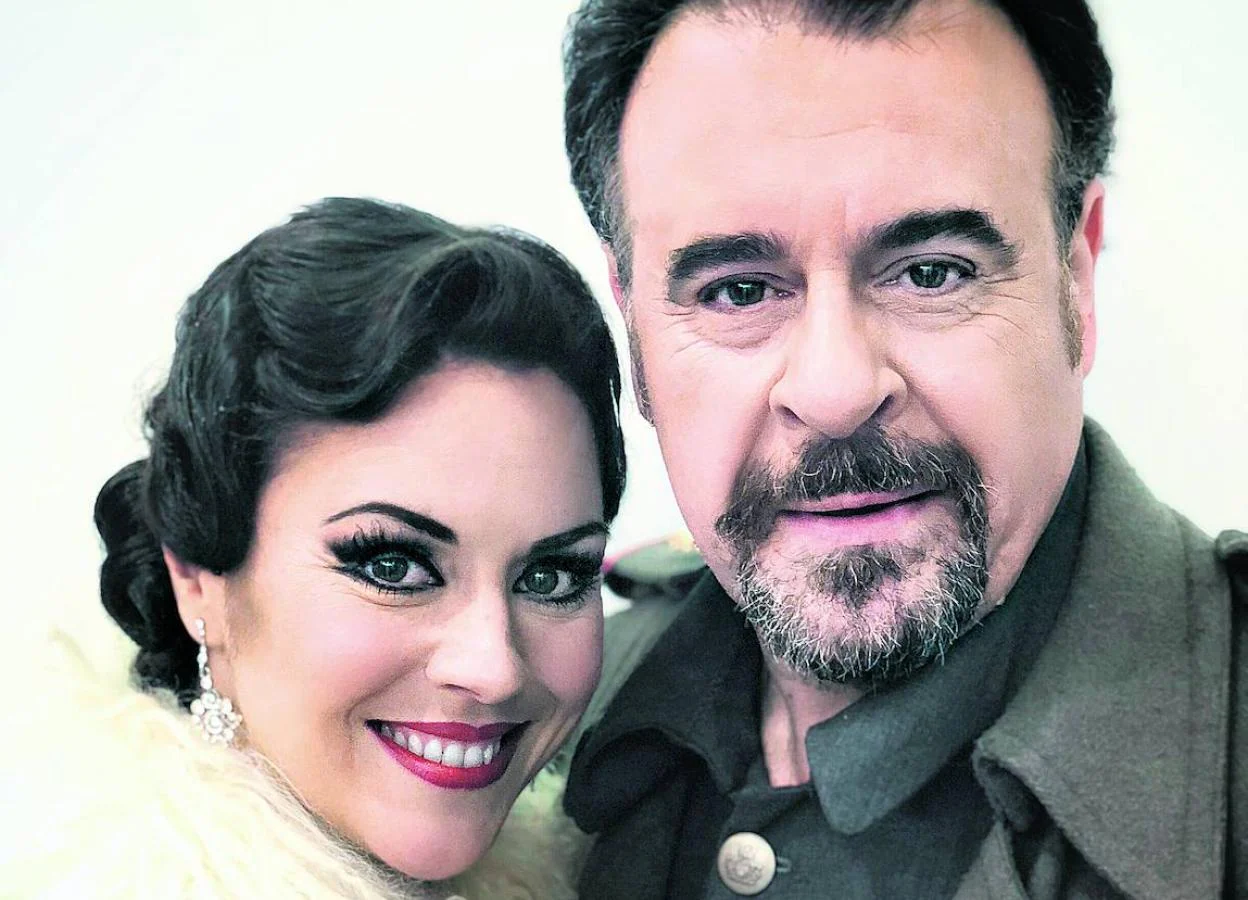 Los protagonistas. La soprano Rocío Ignacio y el barítono Carlos Álvarez. 