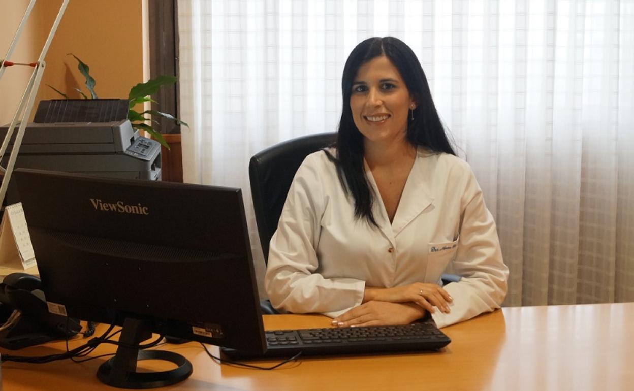 Nerea Gil, endocrinóloga del hospital San Juan de Dios, en Santurtzi. 