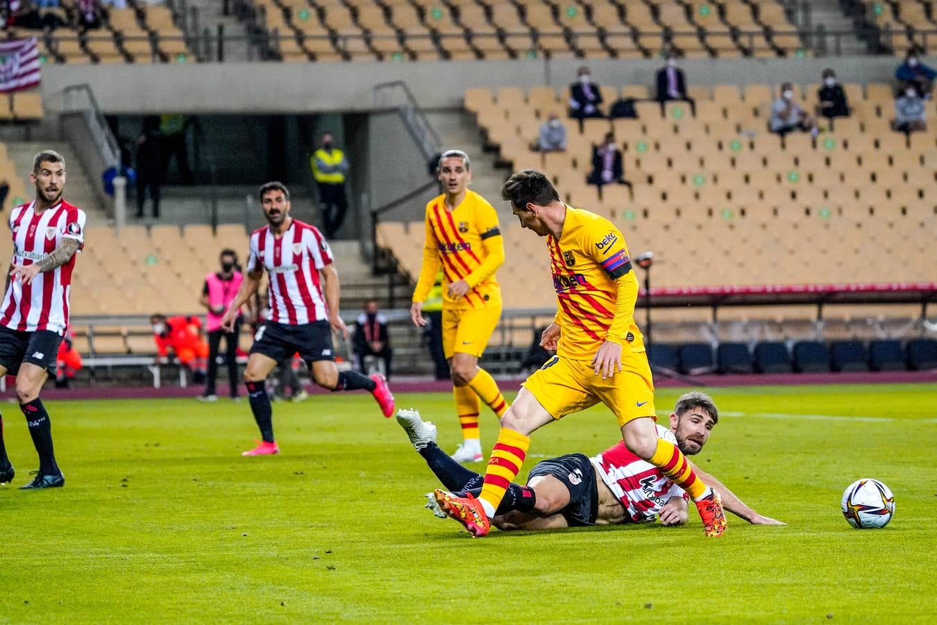 Fotos: Las mejores imágenes de la final de copa entre el Athletic y el Barcelona