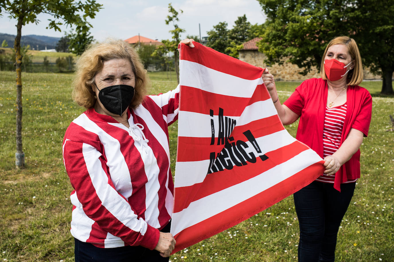 Fotos: Los jugadores rojiblancos ya regresan a Bilbao