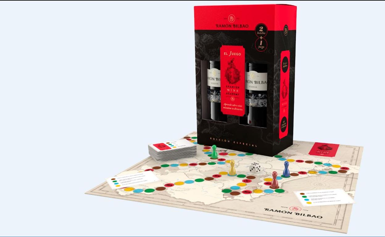 Ramón Bilbao crea un juego con 400 preguntas en torno al vino
