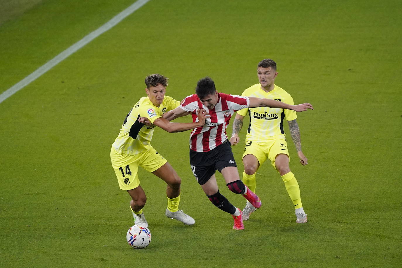 Fotos: Las mejores imágenes entre el Athletic y el Atlético de Madrid