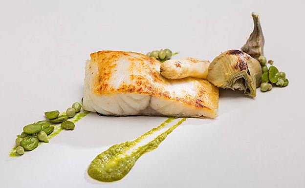 Lubina salvaje al horno.