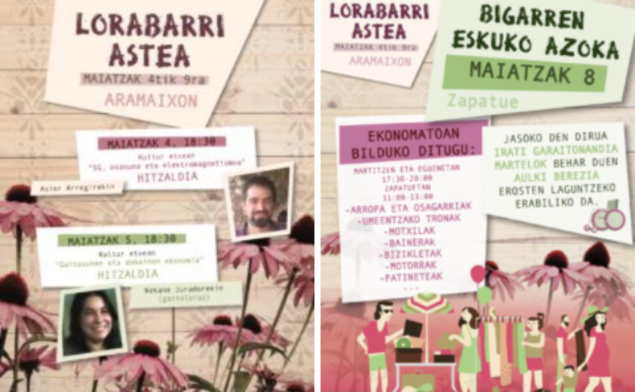 Lorabarri astea ospatuko da Aramaion maiatzaren 4tik 9ra