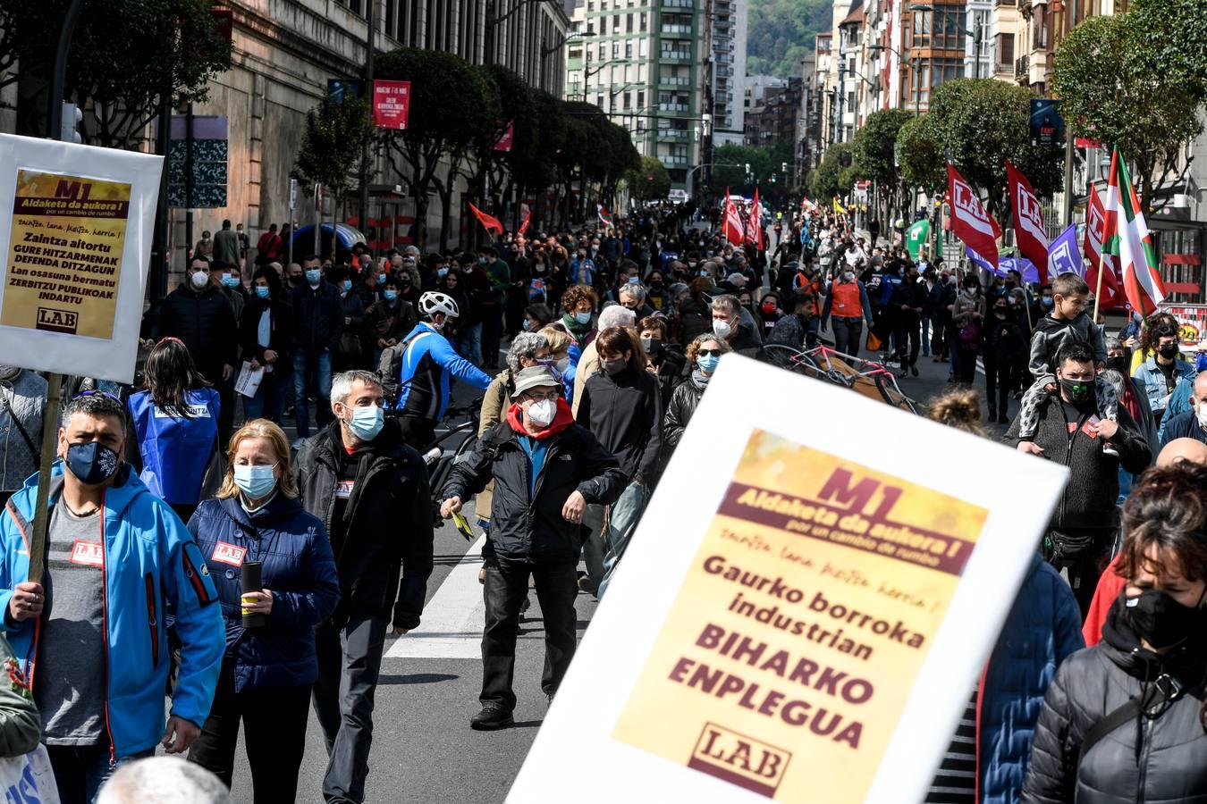 Fotos: Manifestaciones del Primero de Mayo