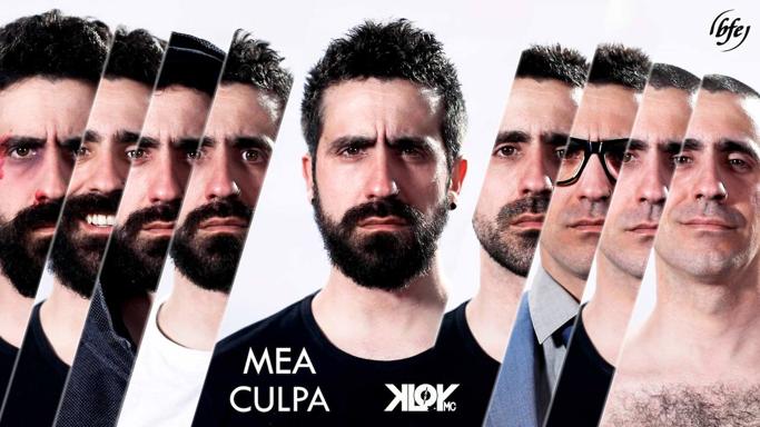 Las 'mil caras' del rapero vitoriano en el vídeo del tema 'Mea culpa'.