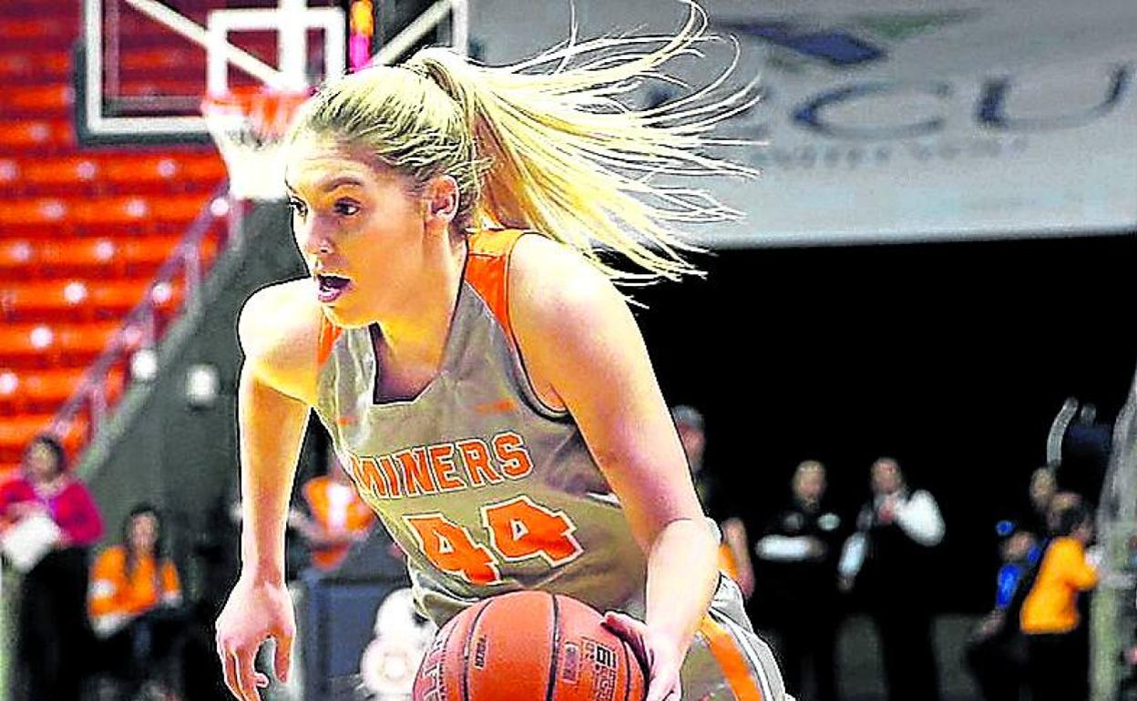 La escolta de 23 años destaca por su efectividad en el tiro. 