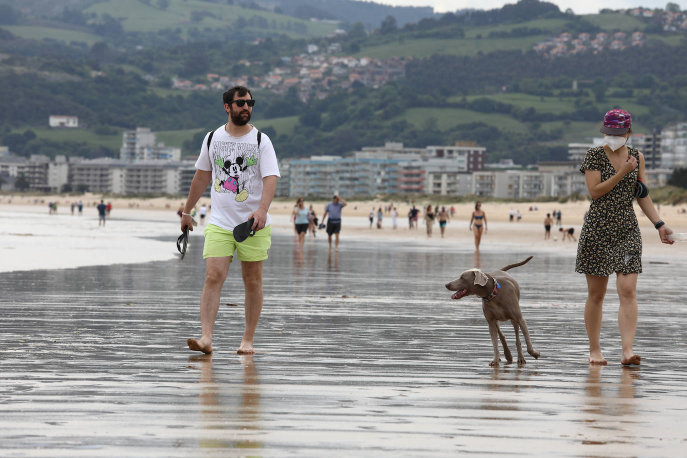 Playa de Noja, Cantabria.