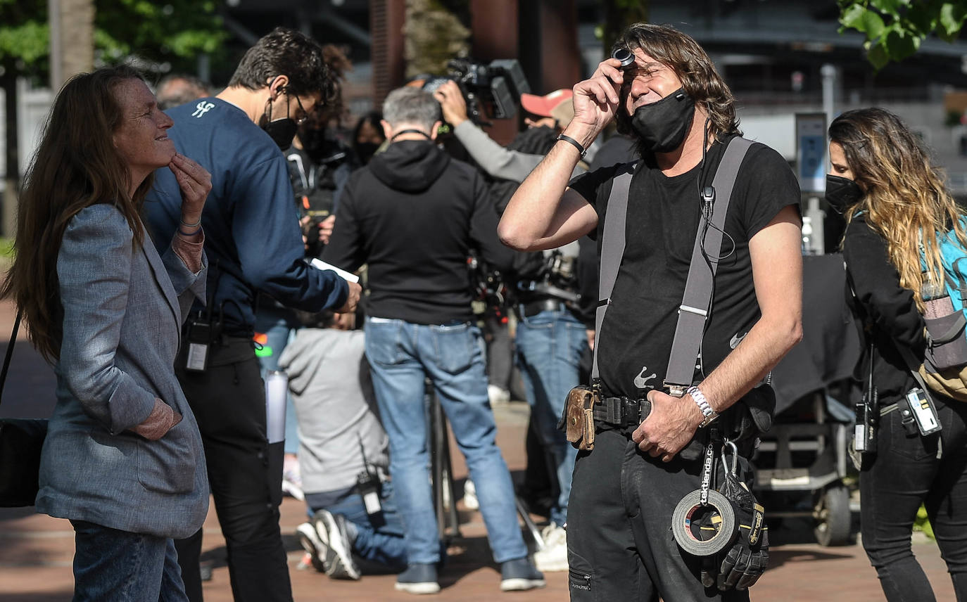 Fotos: Rodaje de &#039;La vida padre&#039; en Bilbao