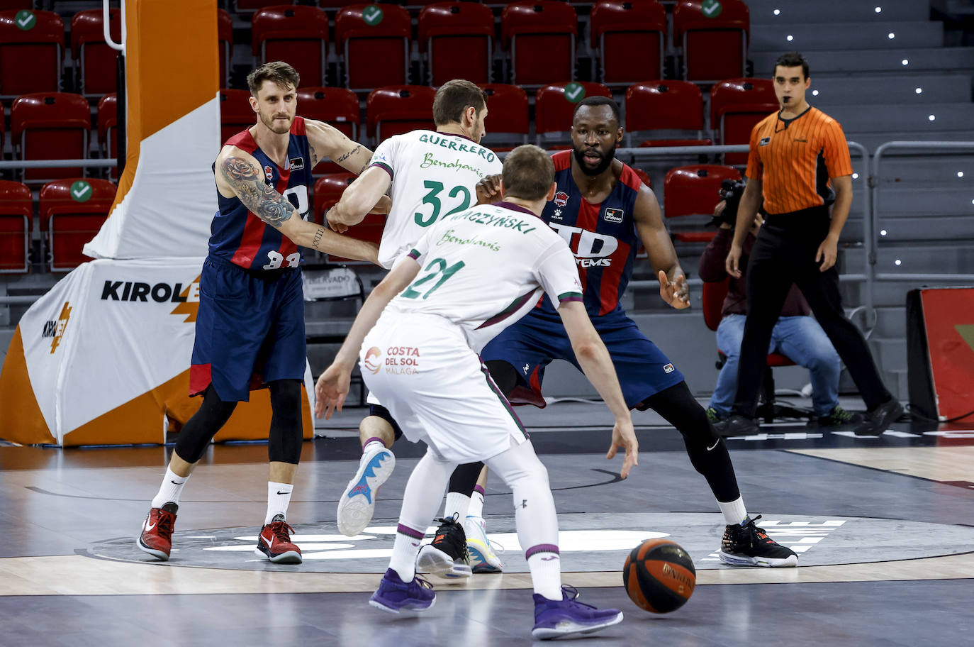 Las fotos del Baskonia - Unicaja. 