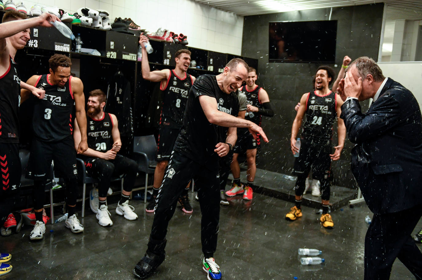 Fotos: Así ha sido la celebración del Bilbao Basket