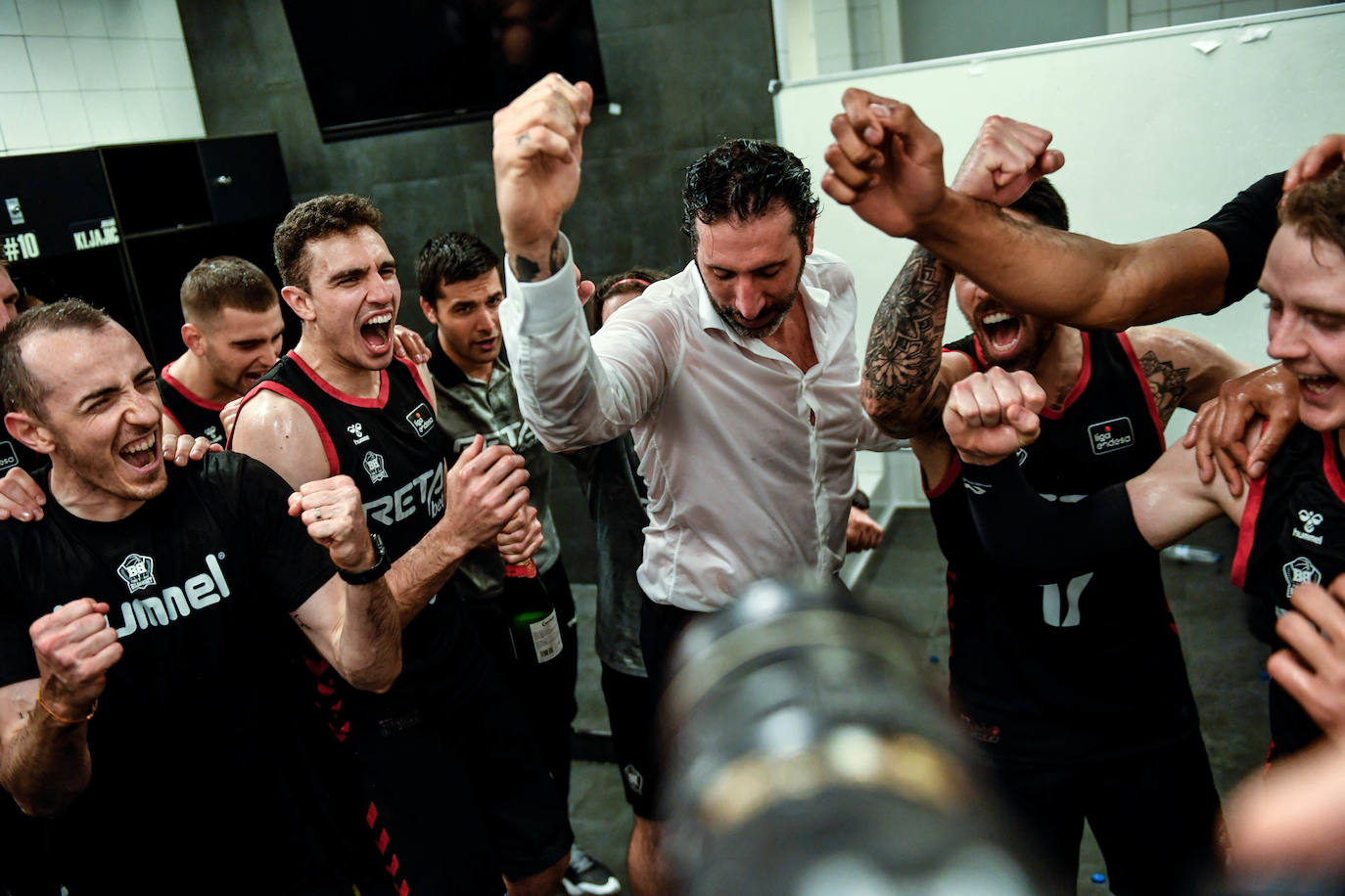 Fotos: Así ha sido la celebración del Bilbao Basket