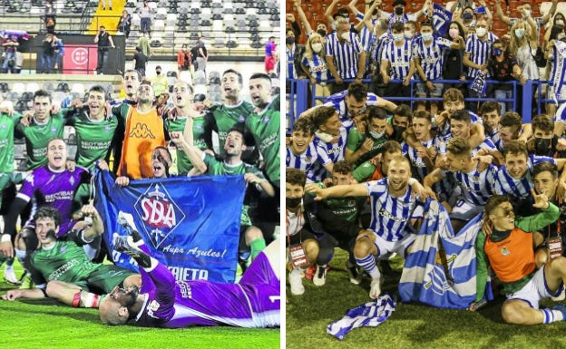 El Athletic felicita al Amorebieta y a la Real por sus ascensos a Segunda